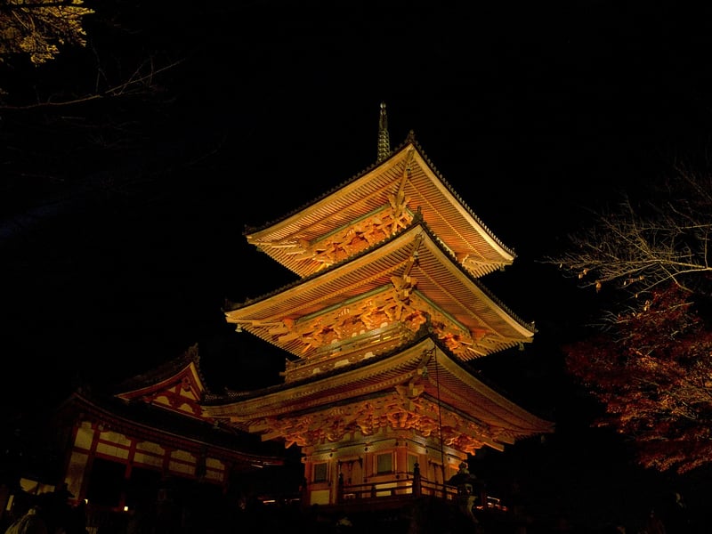 Kiyomizu-dera Temple in Kyoto, Japan